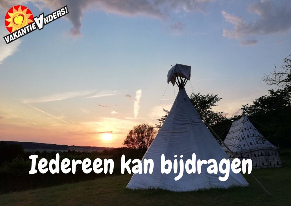 In de zomerweken van VakantieAnders kan iedereen bijdragen