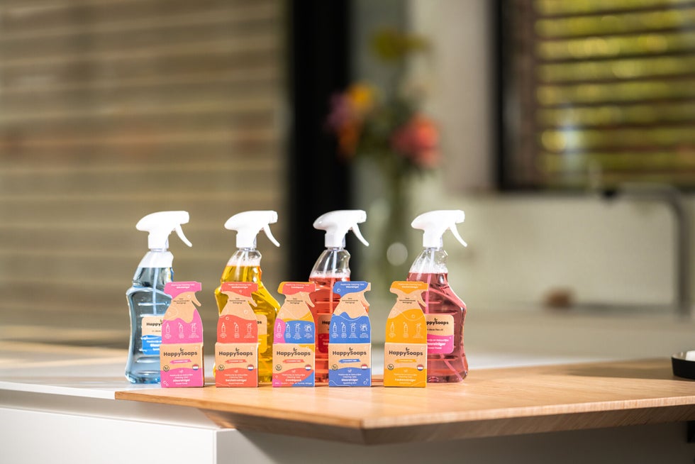 HappySoaps nu ook in het schoonmaakkastje