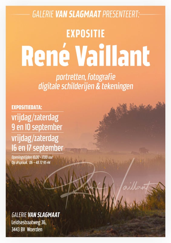 Expositie fotograaf René Vaillant