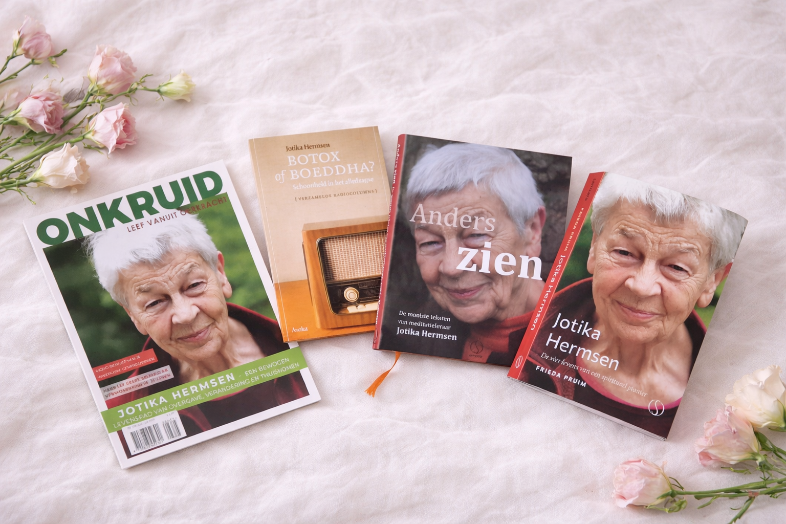 Jotika Hermsen - Ivonne Sprok - Sangha Metta - Boeddha in de polder - Joris Linssen - De Verwondering -Annemiek Schrijver - Frieda Pruim - Uitgeverij Samsara